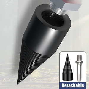 CR Core Drill Bit 32mm 85mm Length Black Oxide Finish for Wood Drilling Household Firewood Splitting