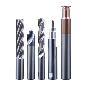 JR CNC Milling Cutter Customized Non-standard Carbide End Mill for Steel Iron Glasses Plastic