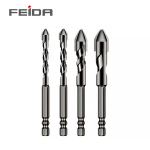 FEIDA Customized High-Strength Multifunction Drill Bit Set Eccentric Twist & SDS Drill Bits for Glass & Wood