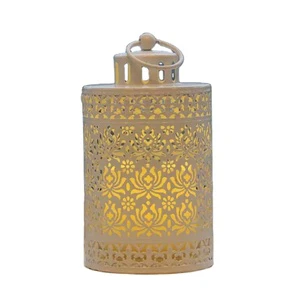 AHO Handmade Hurricane Lantern Colorful Decorative Metal Iron Eco-Friendly Durable Customizable Home Garden Weddings Christmas