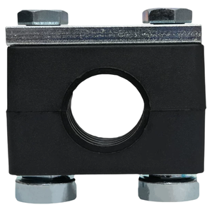 Heavy-duty Nylon Single-hole Guide Rail Pipe Clamp