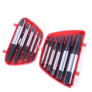SDPSI DCT TECH 5-8Pcs High Carbon Steel & Aluminum Alloy Center Drill Bits Set for Metal Drilling High Speed Steel 6mm Shank
