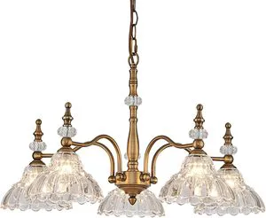 Modern 5-Light Pendant Chandelier Lamp Dining Room Entryway Hanging Lamps for Living Wedding Decorations