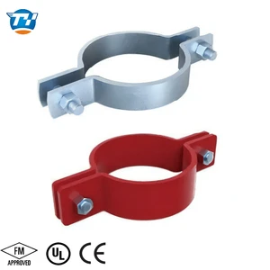 Factory Directly Supply UTT60 Carbon Steel Seismic Sway Pipe Clamp Hot Dip Galvanized For FM Certified Heavy Industry Pipe Clamp
