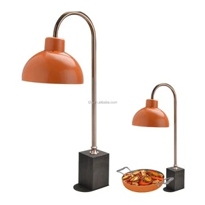 Infrared Buffet Kitchen Heat Lamp 150L Golden Freecooling Compatible Automatic Temperature Control 1C 250W Food Warmer