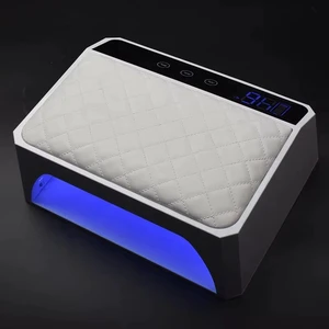 CJX444 High Power Fast Drying UV Nail Light 178W Cordless Pro Cure LED Nail Lamp Customize Box
