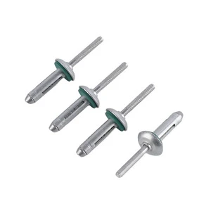 Quality Rubber Washer Lantern Blind Rivet Generic Grommets Snap Fasteners Kit Rivets