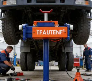 20T Air Hydraulic Pit Jack with Single Cylinder Design for Truck Service