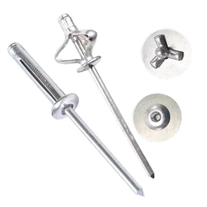 Fastener Product Open End Blind Rivets Stainless Steel Aluminium Blind Rivets