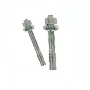 1/4-20 X 3-1/4 Zinc Plated Steel Carbon Concrete Wedge Anchor