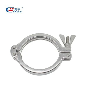 Sanitary Pipe Clamp Stainless Steel Pipe Clamp, Pipe Clamp