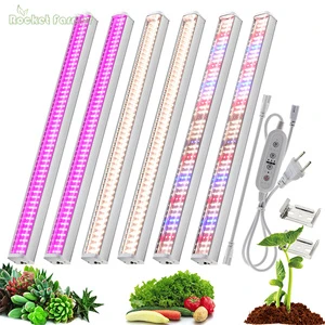 Best Selling 25W Strip LED Plant Growth Lamp 3000 Lumens Full Spectrum Hydroponic Tube Bulb LED Grow Light for Indoor Plant