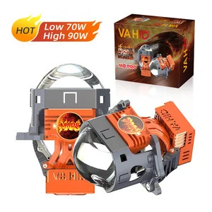 Heavy Duty LED Projector Lens Spotlight Waterproof All-Weather Driving Fog Light Super Bright Car Headlamp Replacement