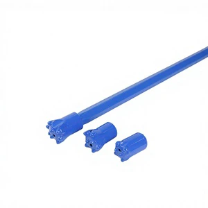 Top SINOROCK Hammer Drill Pipe H22*108mm Carbide Forged High Strength 7-12 Taper Degrees for Coal Mining