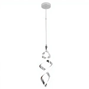 SIMIG Modern LED Pendant Light Fixture For Kitchen Island 15W Chandelier Adjustable Height Hanging Lamp 5000K Daylight White