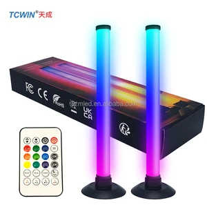 Tcwin Smart APP RGB Night Light Music Rhythm LED Desktop Lamp for Living Room for Bedroom Decor TV & Game Background Wall