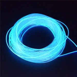 Flexible Linear PMMA Star LED Fiber Optic Side Glow Light with 1.0mm Diameter IP66 Rated 6000K Daylight App Control