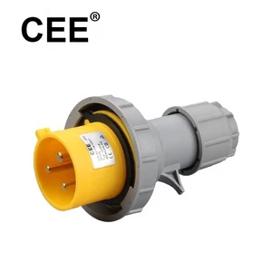 CEE Ip67 2p+E 110V 32A Widely Used Industrial Plug for Industry Connection