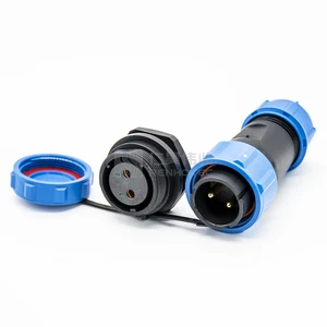 SP21 Connector Weipu Ip68 Waterproof Crimp & Solder SP2110/S3 SP2111/P3 3pin Male And Female Plug Docking Type