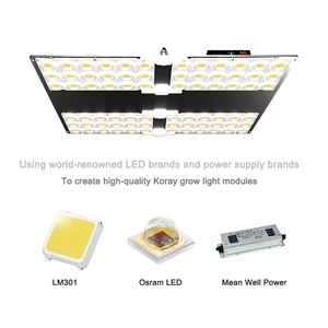 Hydroponic Plant Lamp Full Spectrum 480W LED Grow Light for Indoor Plants