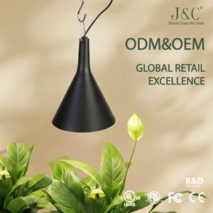 Indoor Hanging Plant Grow Light 10W Modern Hanging Pendant Full Spectrum USB Timer Dimmer for Potted Plants Factory Direct
