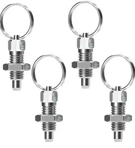 M6 M8 M10 M12 Stainless Steel Thread Index Plungers Spring Index Bolts Pull Ring Indexing Pin