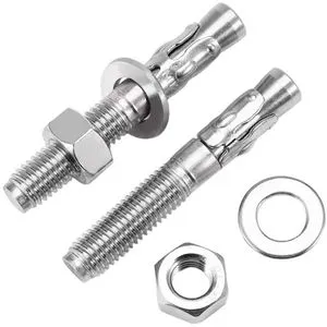 Stainless Steel 304 1/4 3/8 1/2 5/8 3/4 Expansion Wedge Anchor Bolt