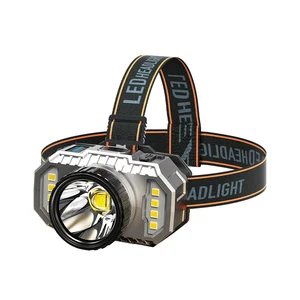 Headlamp Rechargeable Super Bright Head Lamp Flashlight Waterproof LED Headlight 4 Modes Head Lights for Camping Cycling Fishing