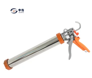 Hot Sale Industrial Grade Plastic Glass Manual Caulking Gun Tool Simple Labor-saving for DIY Construction