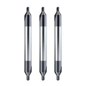 Solid Carbide Center Drill High Precision Spotting Drill Bits For CNC Metal Positioning Machining Center Lathe