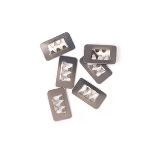 WEICHI MC001 One-way Stainless Steel 201 Clip Lock for Plastic Seal Strip 12.7x8.2mm/11x8.3mm Shandong China