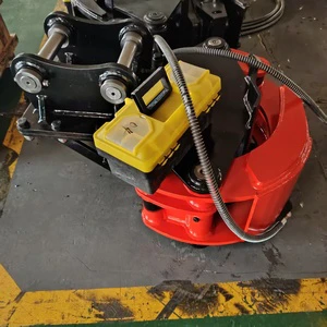 SEJIN08 Forestry Machine Logging Grapple Saw Hydraulic Excavator Tree Shear Grapple Chainsaw for 18-25 Tons Excavator Attachment