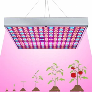 LED Grow Light, Plant Grow Lights for Indoor Plants Full Spectrum 75W Panel Growing Lamp with Timer for Seedling Veg and Flower