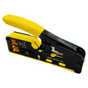 Professional Cat5 Cat6 Cat7 Wire Crimping Tool High Carbon Steel RJ45 Pass Through Pliers For Wire Crimper