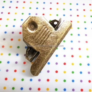 Stationery Office Shop Restaurant Bar Old -looking Antique Brass Bronze 85mm Board Clamps Metal Butterfly Menus Clipboard Clip