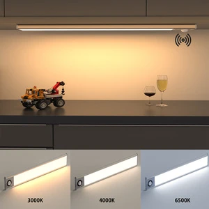 Shineu Rechargeable Motion Sensor Light Magnetic Strip USB Powered Cabinet Lights Bedroom Wardrobe Wine Cabinet Indoor Lighting