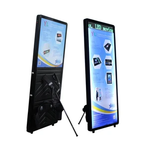 Advertising Backpack Billboard Display Advertising Light Box Billboard LED Screen