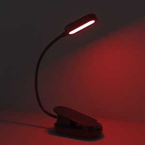 Professional Healthy Light Red LED Night Light Reading Book Lamp Bedroom Home Reading Light