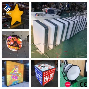 LED Light Source Advertising Lightbox Signs Acrylic with Aluminum Frame Premium Advertising Light Boxes
