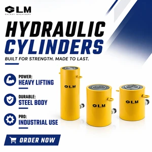 Portable Hydraulic Lifting Equipment for Construction Maintenance 50T Single Acting High Tonnage Hydraulic Cylinder Jacks