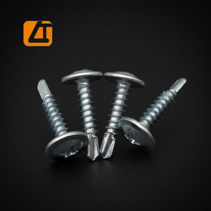 Tornillo Autoperforante Cabeza Lenteja Punta Broca 8x1/2 Zincado