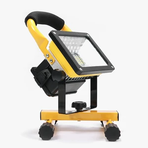 Portable Worklight Rechargeable 4 Light Modes Flood Lamp Dual Cob Leds Handy Work Light