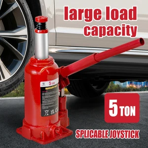 5 Ton Hydraulic Floor Jack Heavy Duty Garage Lifting Tool for Trucks SUVs Vehicle Repair