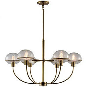 OEM ODM Indoor Decorative Modern Simple Middle E12 Hanging Lamps Chandelier Light for Villa Bedroom Living Room