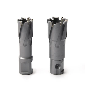 Metal Steel Hole Saw Drill Bit High Performance Carbide Tipped Triple-edge Hss and Tct Annular Cutters for Magnetic Drill