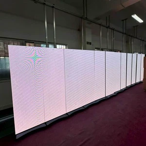 Portable LED Poster Screen Display for Advertising With High-Brightness Energy-Saving Design Easy Setup for Event Setups