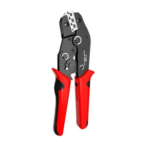 Wire Terminal Crimping Pliers for Electricians Labor-saving Ratchet Cold Press Opening Manual Copper Wire Nose