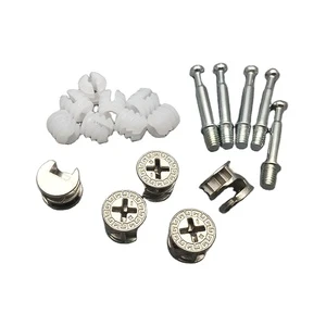 Furniture Cam Lock Screw Bolt Furniture Connector Dowel Eccentric Cam Lock Connector Minifix Screw