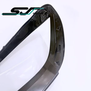 Clear 12V New High Transparency PC Plastic Headlamp Outer Cover with UV Resistant Coating for C-Class W206