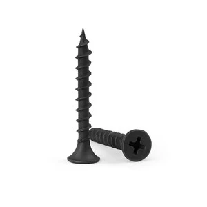 Black Carbon Steel Galvanized Metric Drywall Nails and Self-Tapping Screws Bugle Head for Woodworking Gypsum Board